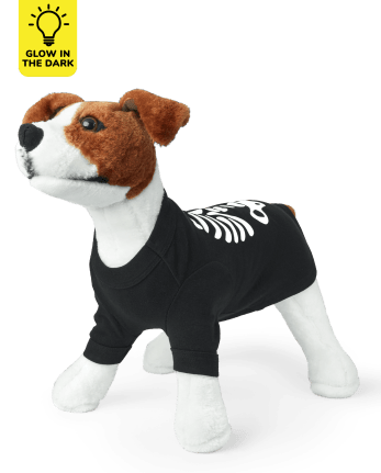 Dog Matching Family Glow Skeleton Of Fun Cotton Pajamas