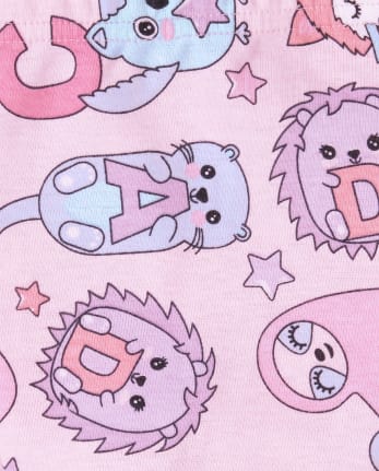 Baby And Toddler Girls Cute Snug Fit Cotton Pajamas