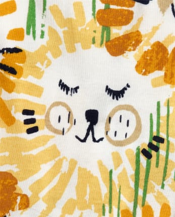 Baby And Toddler Boys Lion Snug Fit Cotton Pajamas 2-Pack