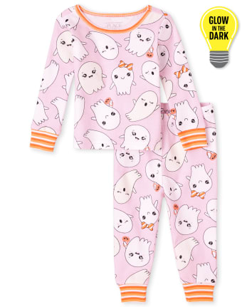 Pyjama Halloween Phosphorescent En Flanelle - Confortable, Unisexe, Pour Soirées Effrayantes