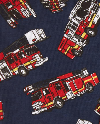 Ensemble de 2 pyjamas en coton ajustés Glow Genius Hero pour bébés et tout-petits garçons
