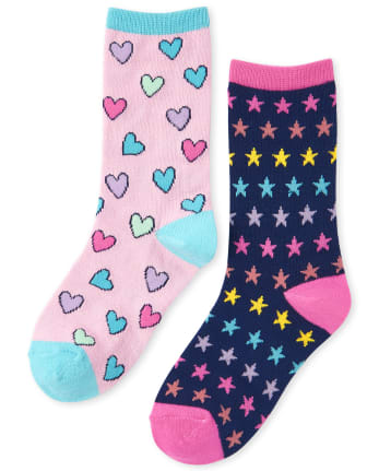 Paquete de 6 calcetines Rainbow para niñas