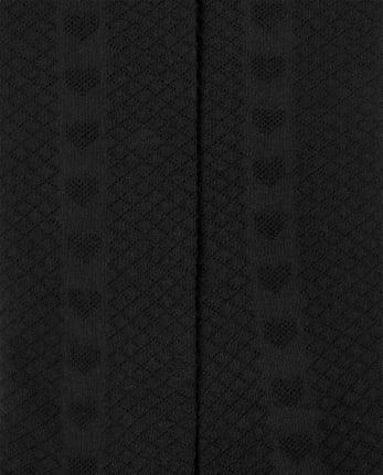 Girls Heart Pointelle Tights