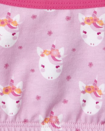 Lot de 5 bralettes licorne pour fille