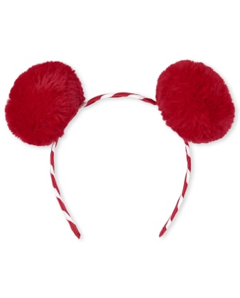 Girls Pom Pom Headband