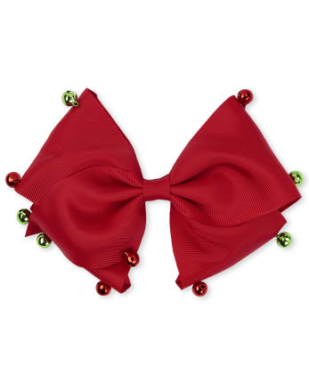 Girls Jingle Bell Bow Headband