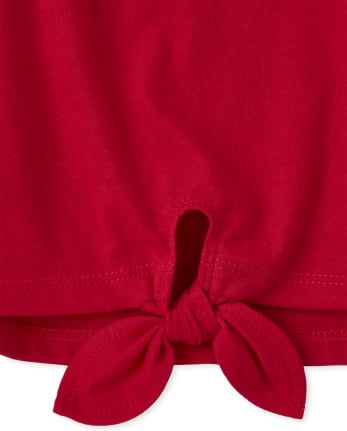 Lot de 5 hauts imprimés pour petites filles