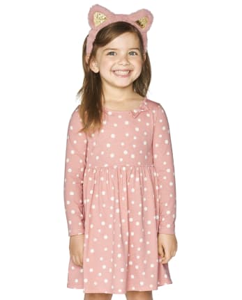 Vestidos de puntos para niñas best sale