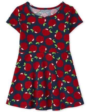 Baby And Toddler Girls Apple Everyday Dress