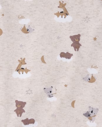 Unisex Baby Bear Swaddle Blanket 2-Pack