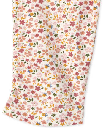 Baby Girls Floral Pants 2-Pack