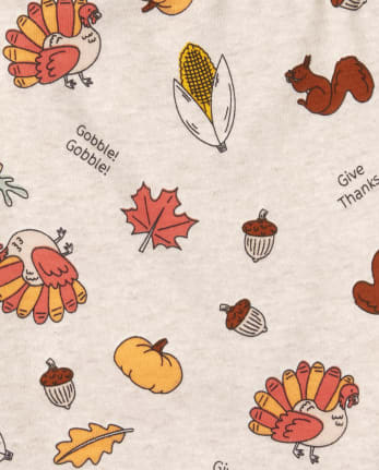 Unisex Baby Thanksgiving Pants 2-Pack