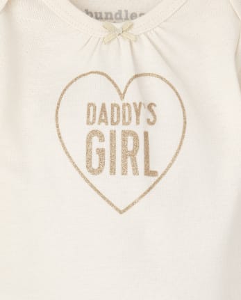Baby Girls Heart Bodysuit 4-Pack