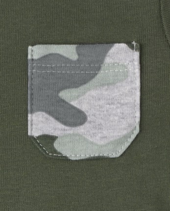 Lot de 4 bodys camouflage pour bébé garçon