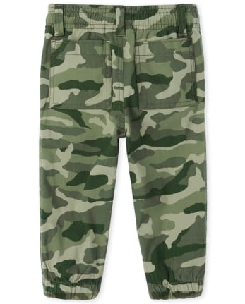 Baby And Toddler Boys Camo Stretch Pull On Jogger Pants