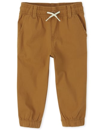 Baby And Toddler Boys Stretch Pull On Jogger Pants