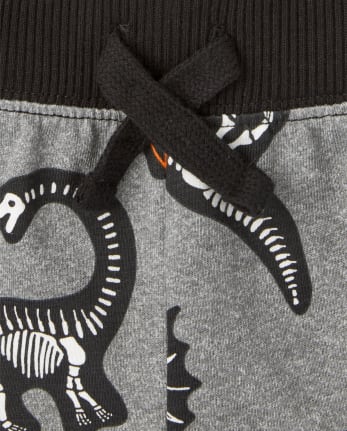 Toddler Boys Halloween Dino 2-Piece Set