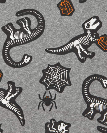 Toddler Boys Halloween Dino 2-Piece Set