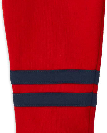 Baby And Toddler Boys Striped Fleece Jogger Pants 2-Pack