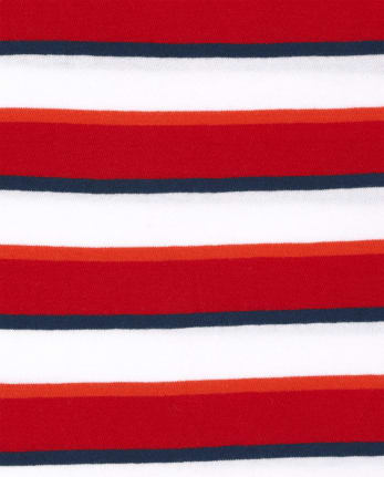 Lot de 4 hauts rayés pour bébés et tout-petits garçons