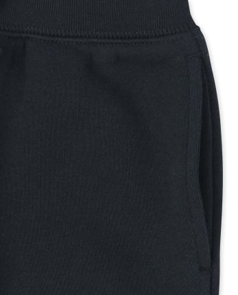 Paquete de 3 pantalones jogger de rizo francés para niños pequeños