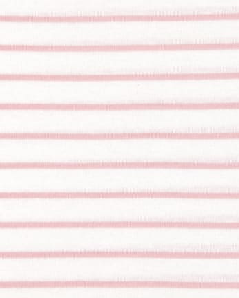 Baby And Toddler Girls Striped Basic Layering Tee