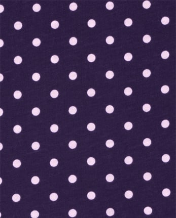 Lot de 2 robes de tous les jours à pois papillon pour petites filles
