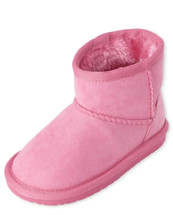 Toddler Girls Low Faux Suede Booties