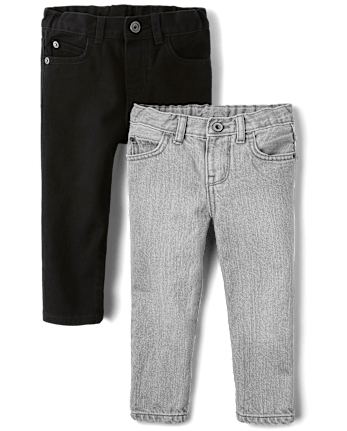 bébé et tout-petit, garçon jeans ajustés 2-Pack