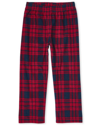 GAP Kids Boys Plaid Flannel Pajama Sleep Pants Bottoms Red White Blue Plaid  4 | eBay