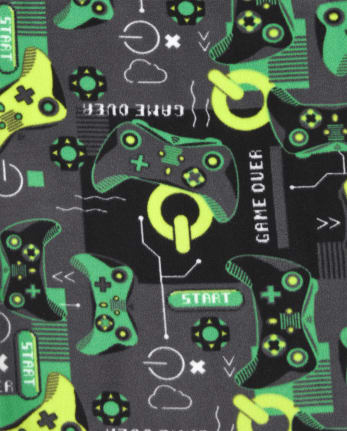 Pyjama une pièce en molleton de jeu vidéo pour garçons