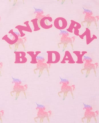 Girls Mermaid Unicorn Pajamas 2-Pack