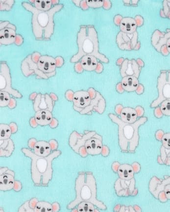 Pijama de una pieza de forro polar Koala para niñas