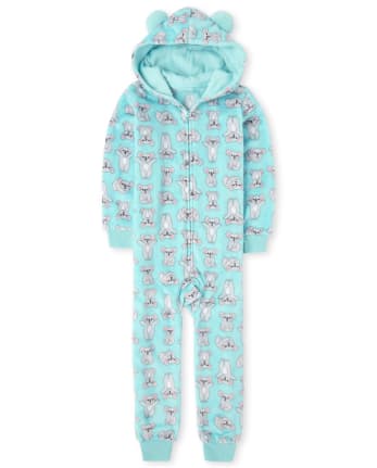 Pijama de una pieza de forro polar Koala para niñas