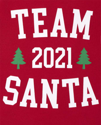 Pyjama en coton unisexe pour enfant assorti Family Team Santa