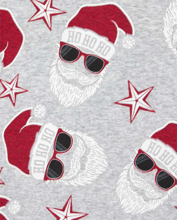 Bébé Et tout-petit Famille assorti phosphorescent Santa Snug Fit coton Pyjama