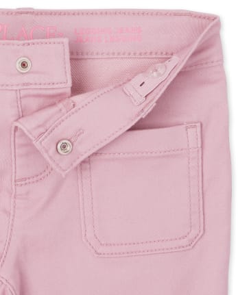 Jeggings en denim tricoté pour fille
