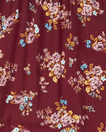 Combinaison fleurie flottante pour fille