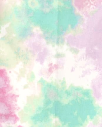 Girls Tie Dye Hi-Rise Leggings