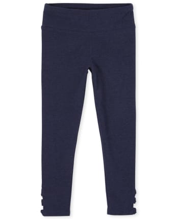 Leggings de tiro alto con giro para niñas