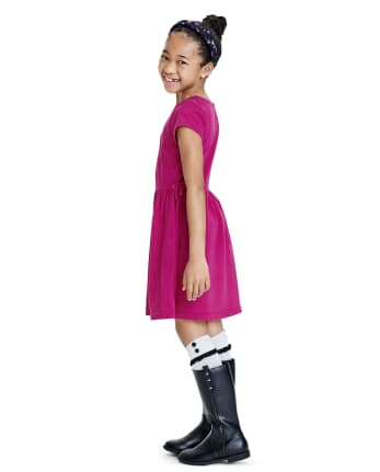 Girls Wrap Dress