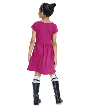 Girls Wrap Dress