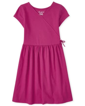 Girls Wrap Dress