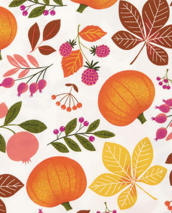 Girls Pumpkin Everyday Dress