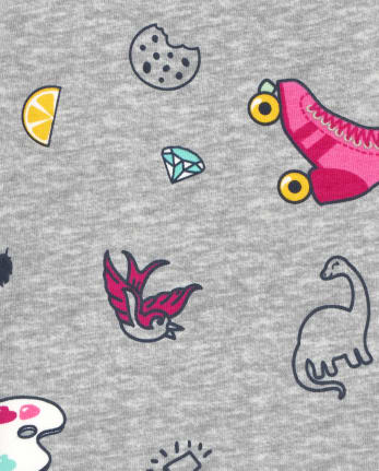 Girls Print Leggings