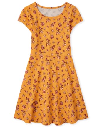 Girls Print Everyday Dress