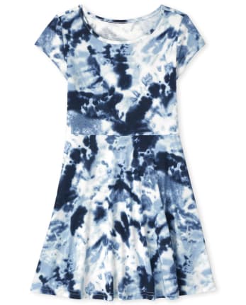 Vestido Niña Estampado Skater