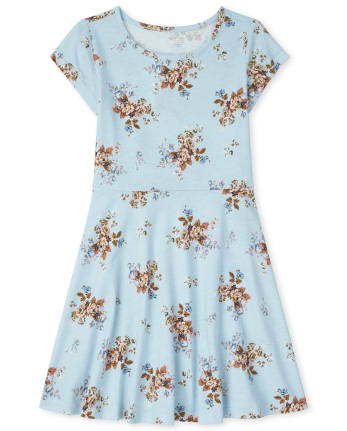 Vestido Niña Estampado Skater