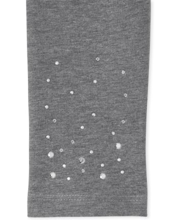 Girls Studded Leggings