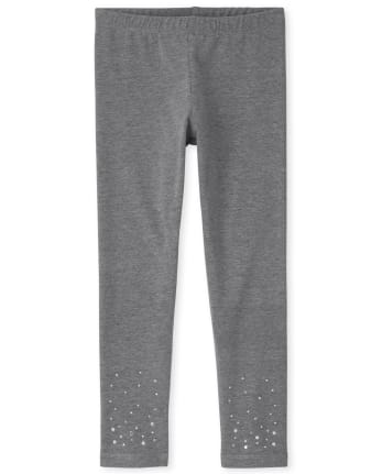 Girls Studded Leggings